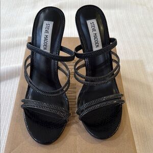 Steve Madden Black Heels